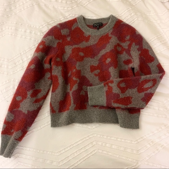 Rag and bone cheetah print sweater - Picture 2 of 3